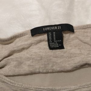 Forever 21 flowy crop top